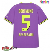 Camiseta Borussia Dortmund Ramy Bensebaini #5 Tercera Equipación 2026-27 manga corta